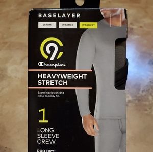 Long Sleeve Crew Base Layer Lg